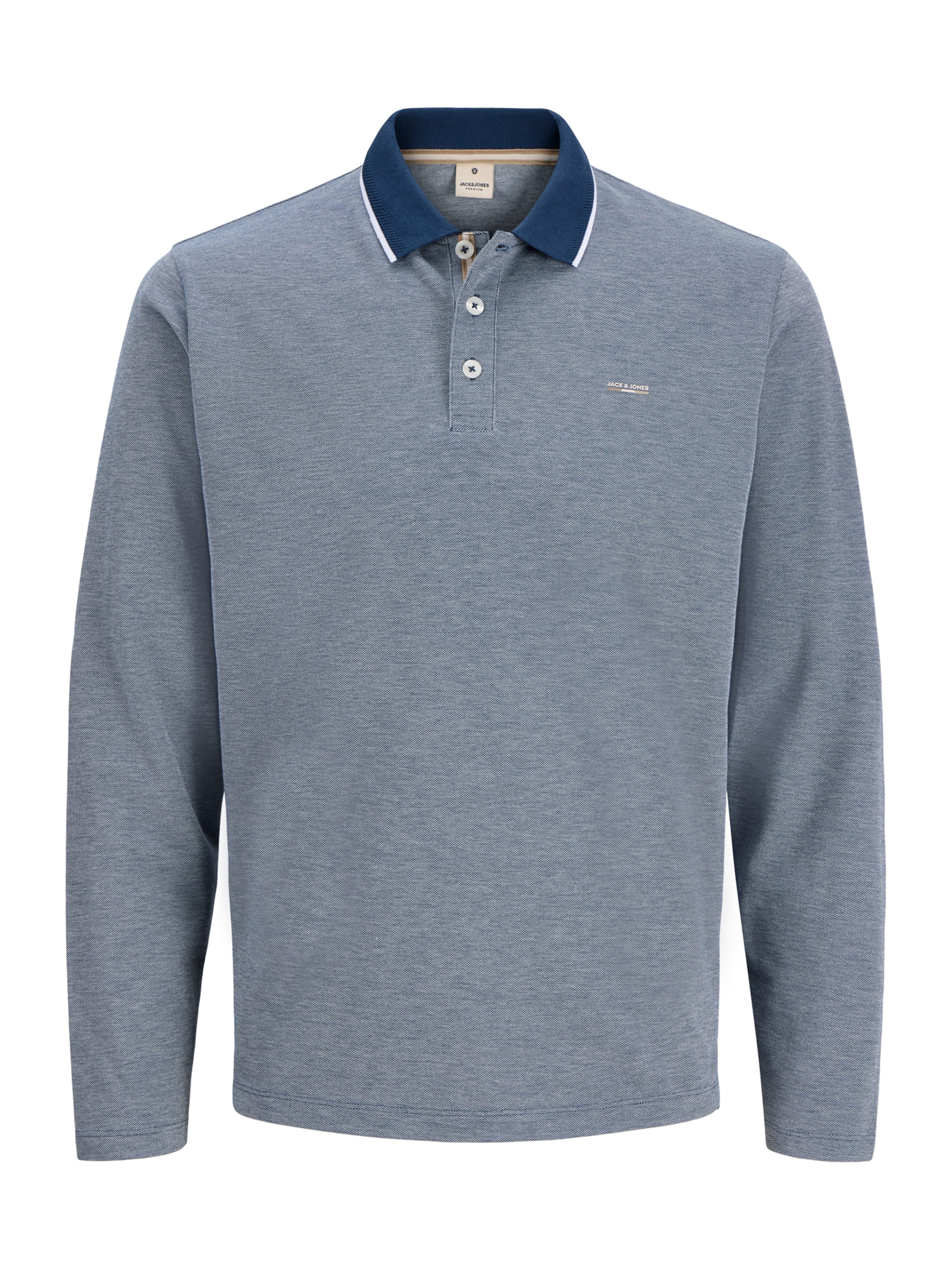 Jack & Jones Premium - Camiseta 'JPRBLUALVES' en azul: frente