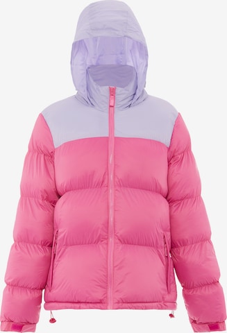 MYMO Winterjas in Roze: voorkant