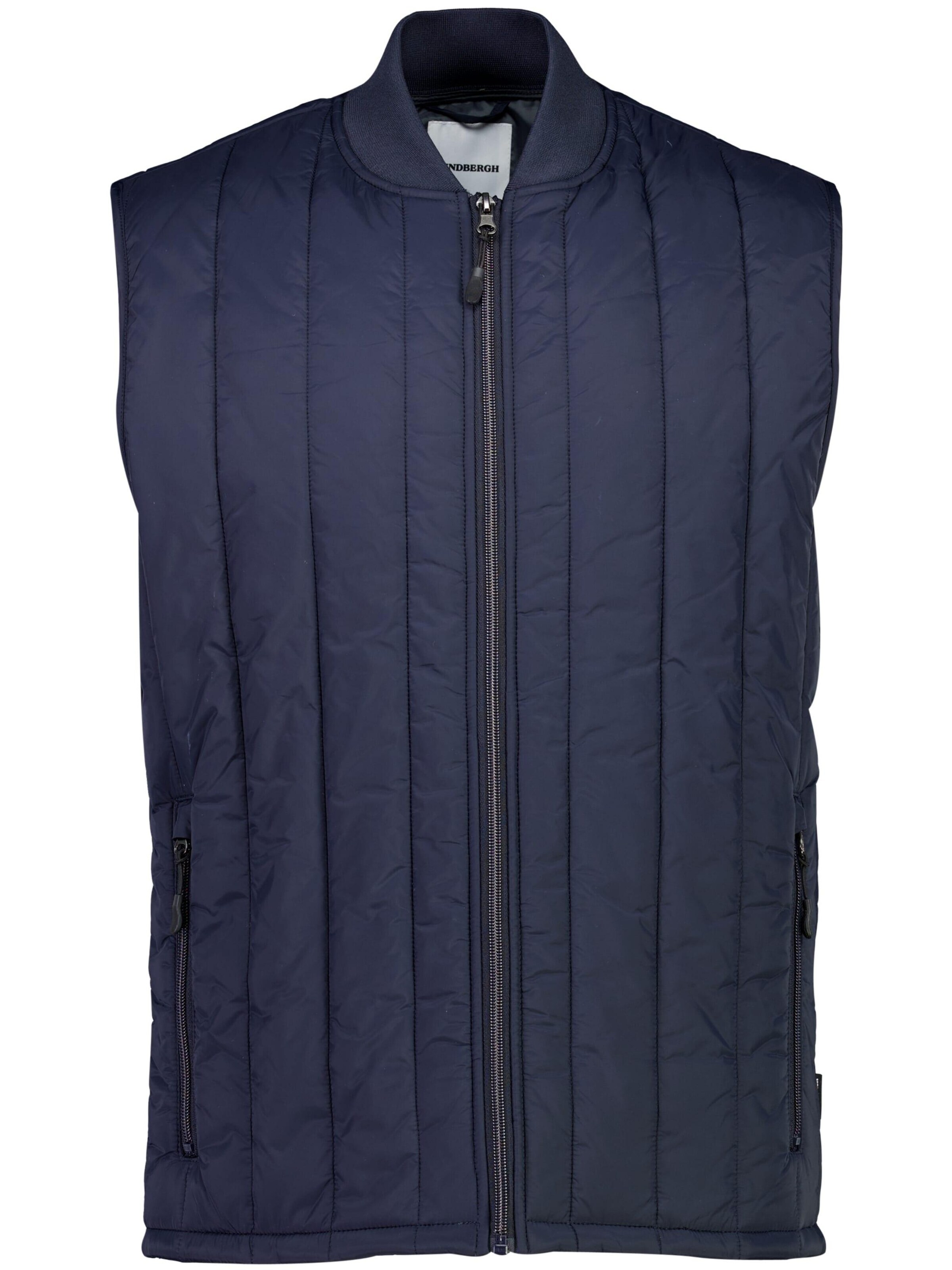 Gilet di Lindbergh in blu: frontale