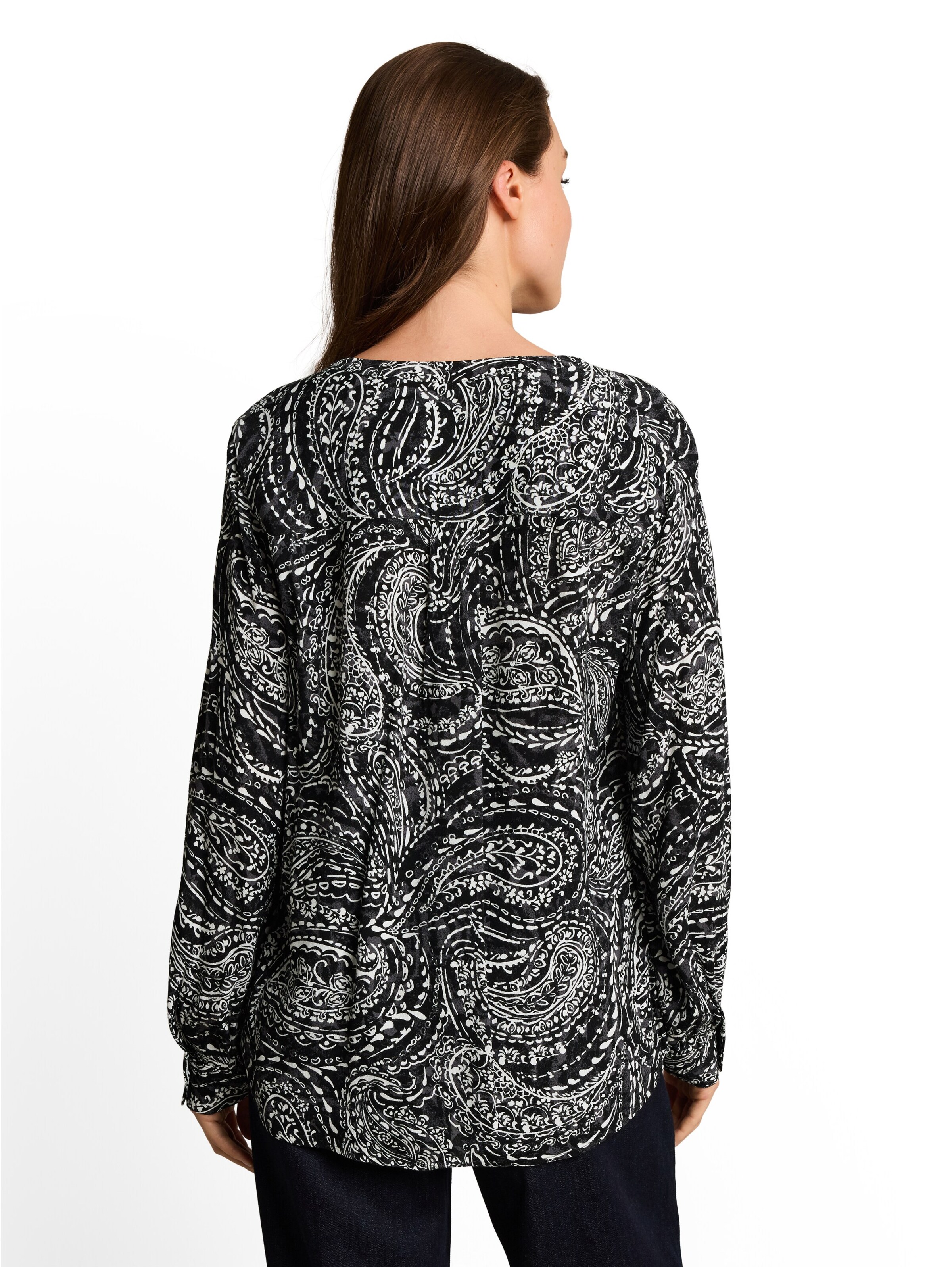 TOM TAILOR Blouse in Zwart