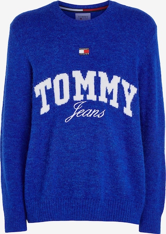 Tommy Jeans Trui in Blauw: voorkant