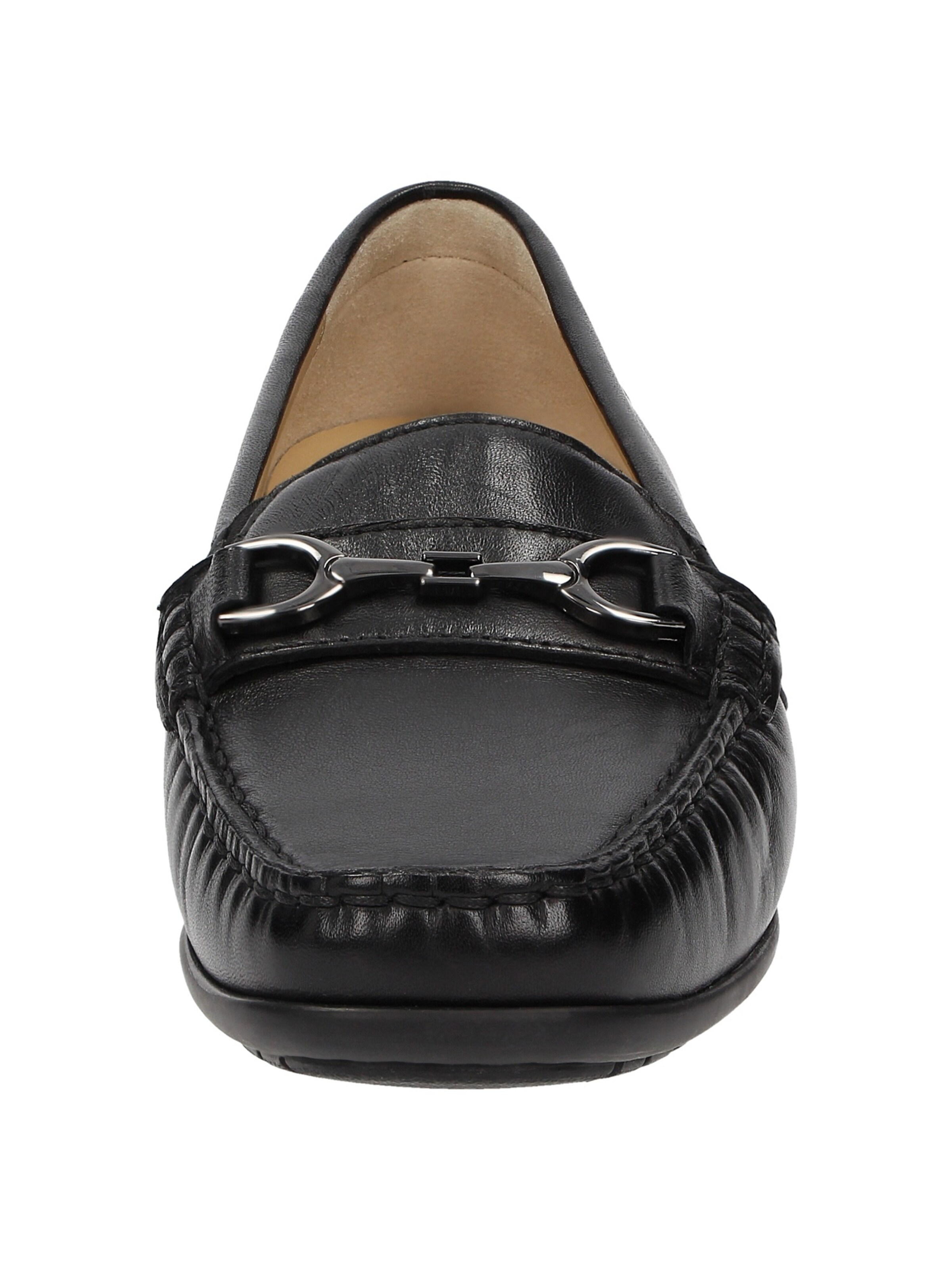 SIOUX Mokassin in Schwarz