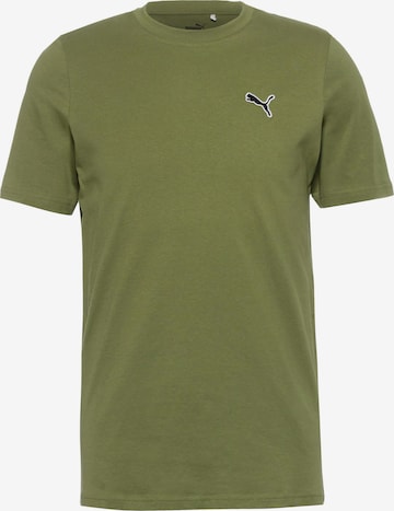 PUMA Performance Shirt 'Better Essentials' in Green: front