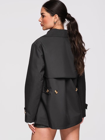 Ombre Übergangsmantel‌‌‌‌‌‌‌‌‌‌ in Schwarz