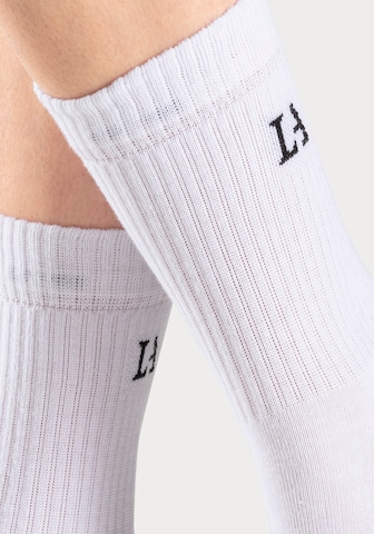 LASCANA ACTIVE Športne nogavice | bela barva