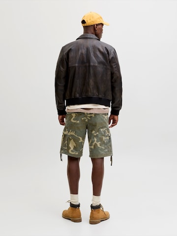 JACK & JONES Regular Cargo Pants 'JPSTCOLE FRANK' in Green