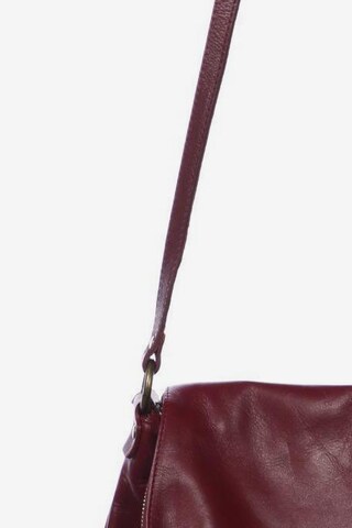 Vera Pelle Handtasche gross Leder One Size in Rot