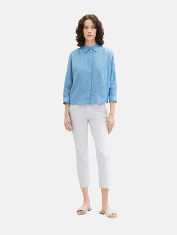 TOM TAILOR Blouse in Blue