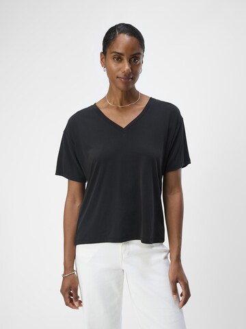 OBJECT Shirts 'OBJAnnie' i sort: forside