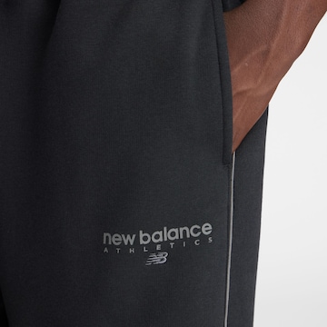 Wide Leg Pantalon 'Trackside' new balance en noir