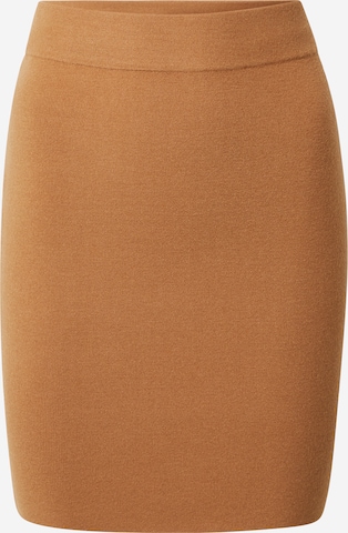 VERO MODA Rok 'Sanna' in Bruin: voorkant