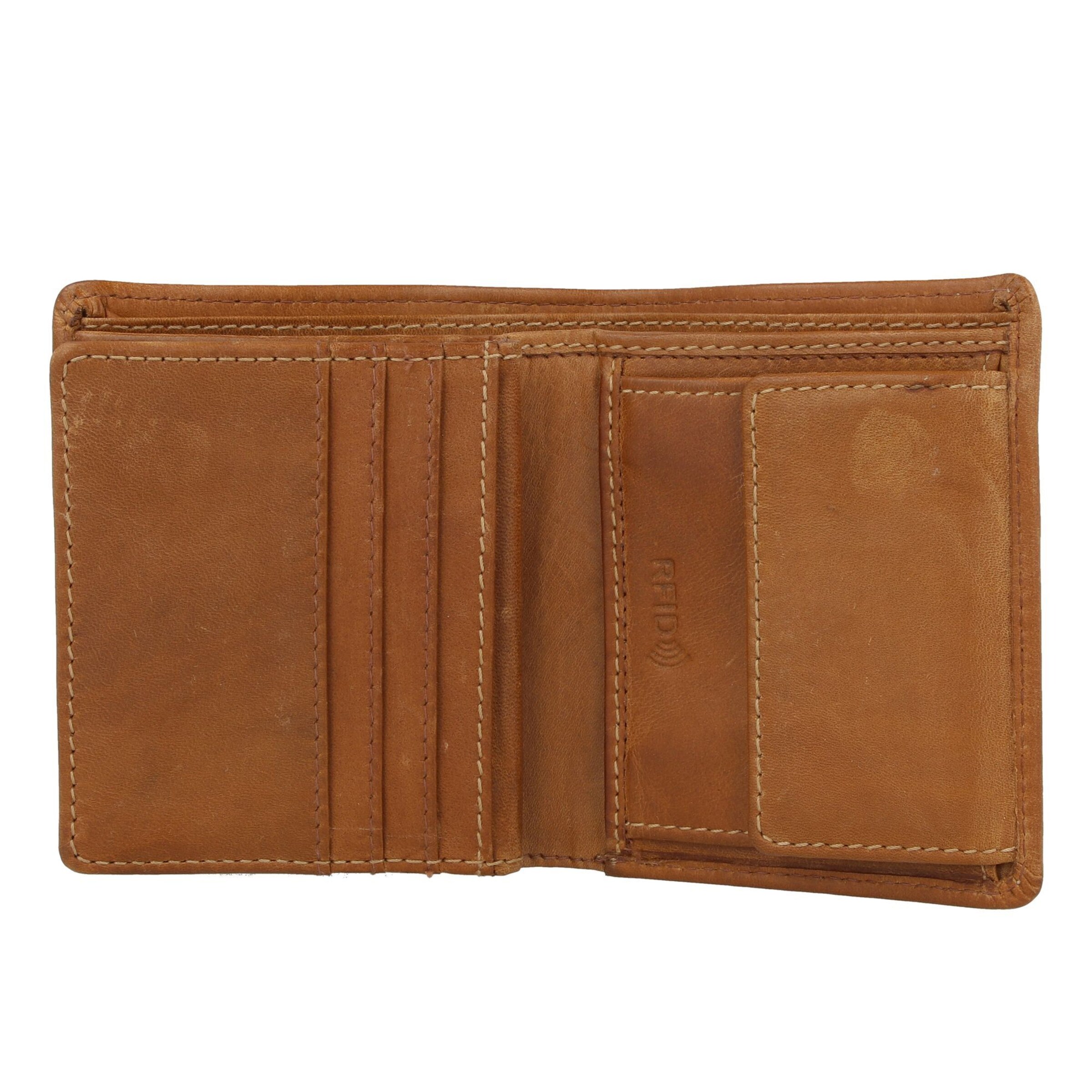 GREENBURRY Portemonnaie in Braun