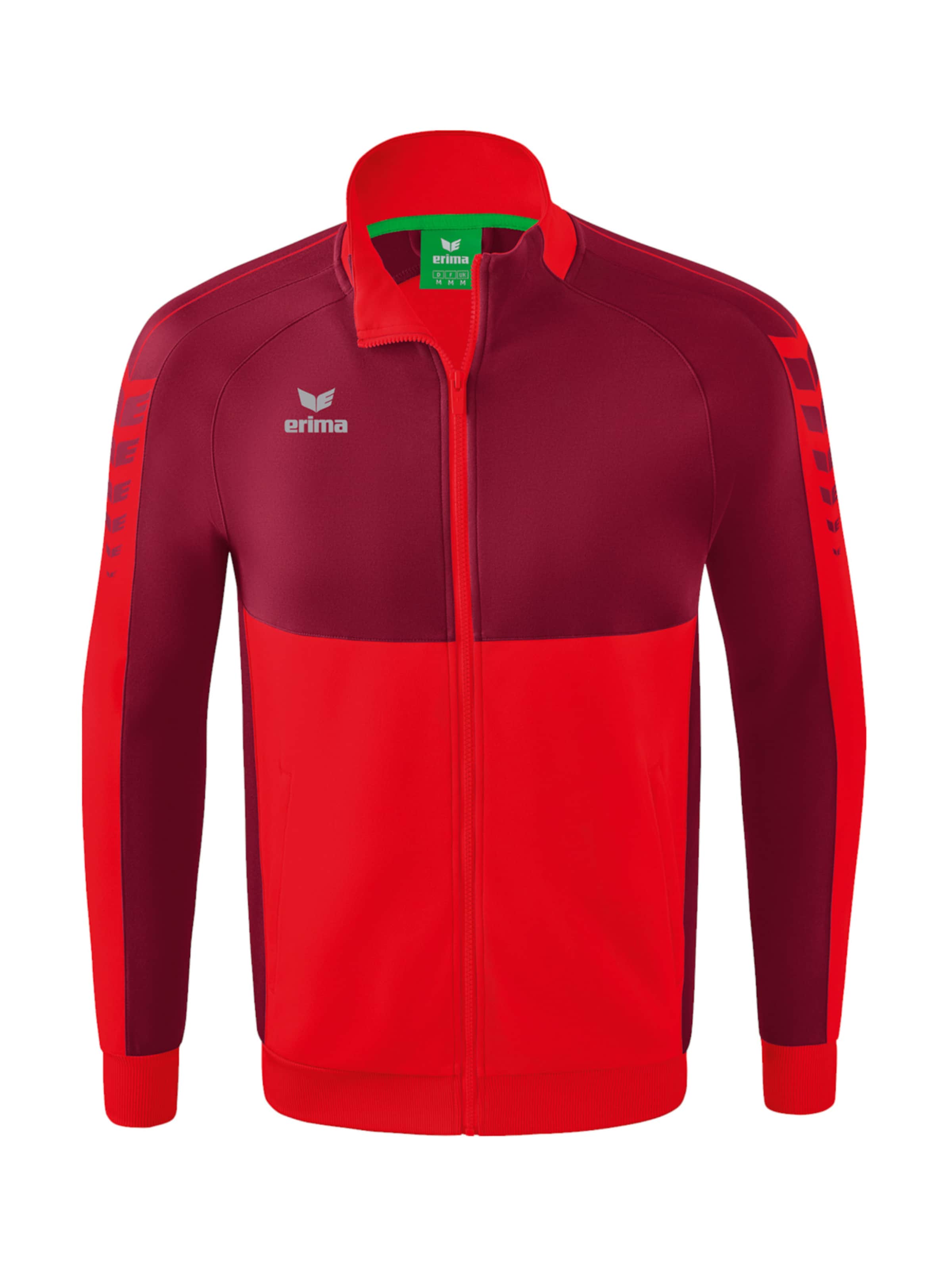 ERIMA Trainingsjacke in Rot: Vorderseite