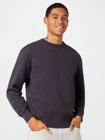 Abercrombie & Fitch - Sweatshirt em cinzento: frente
