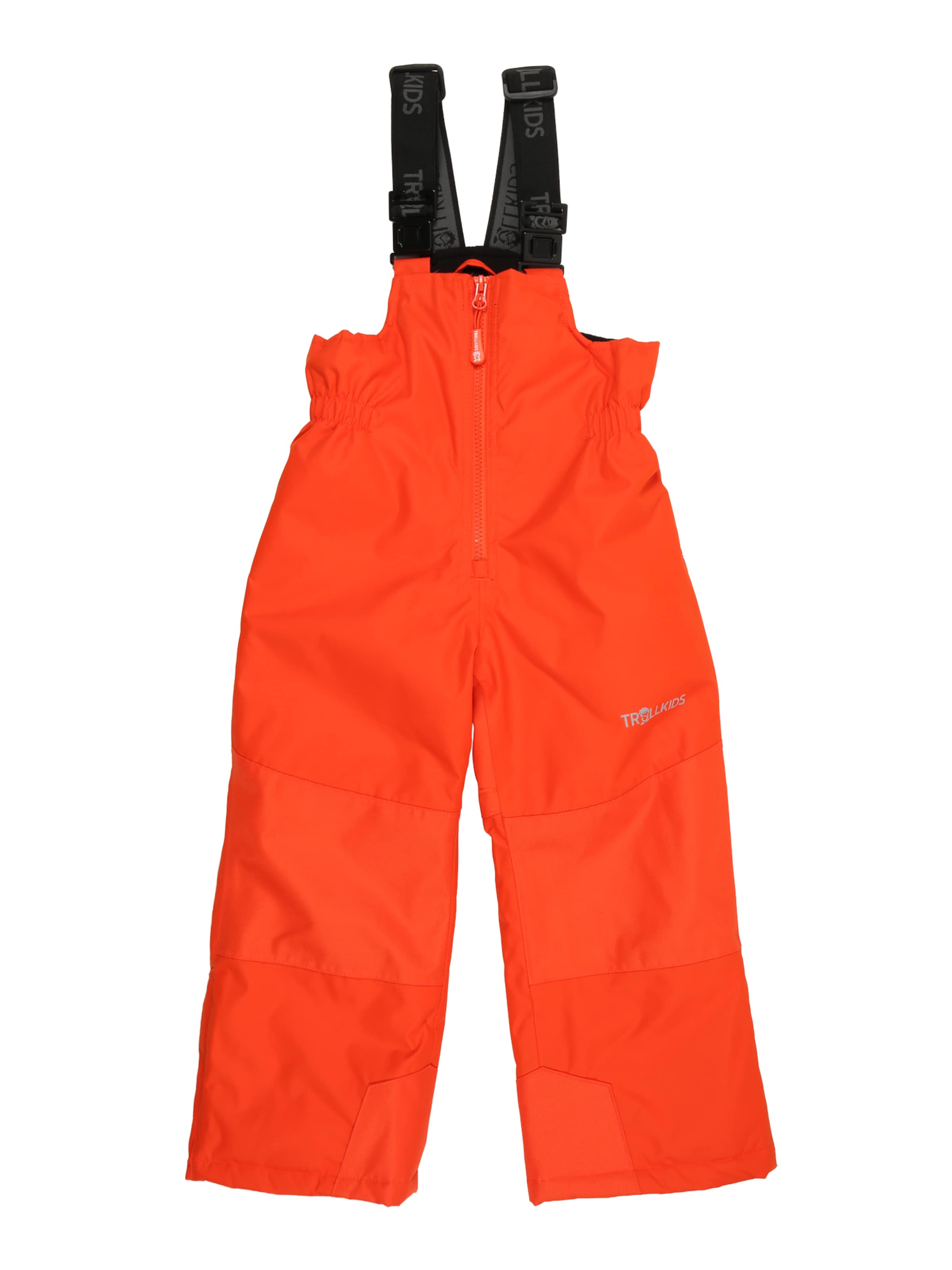 Largi Pantaloni sport 'Nordkapp' de la TROLLKIDS pe portocaliu: față