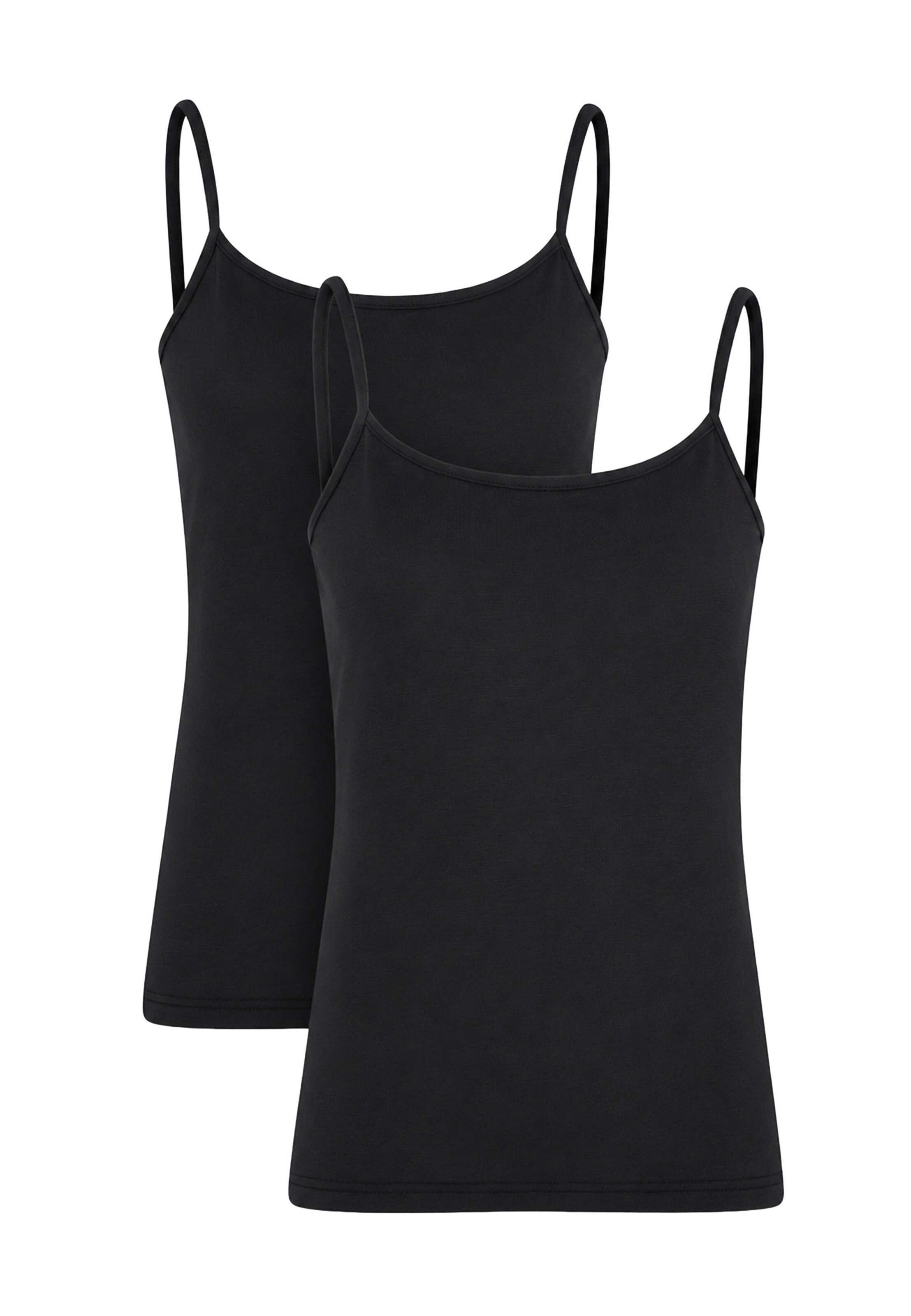 Maglietta intima di CC DK in nero: frontale