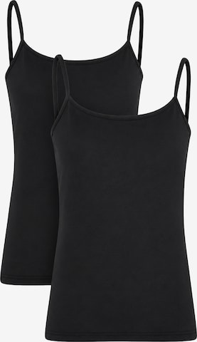 Maglietta intima di CC DK in nero: frontale