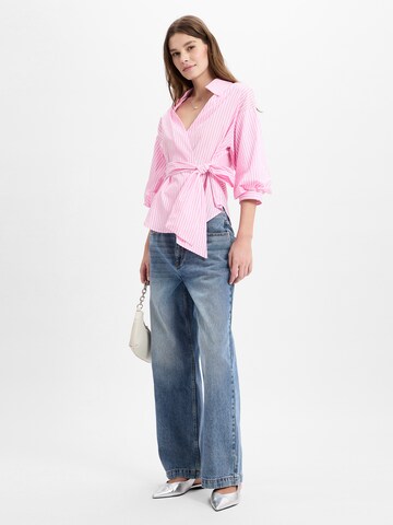 Marie Lund Blouse in Roze