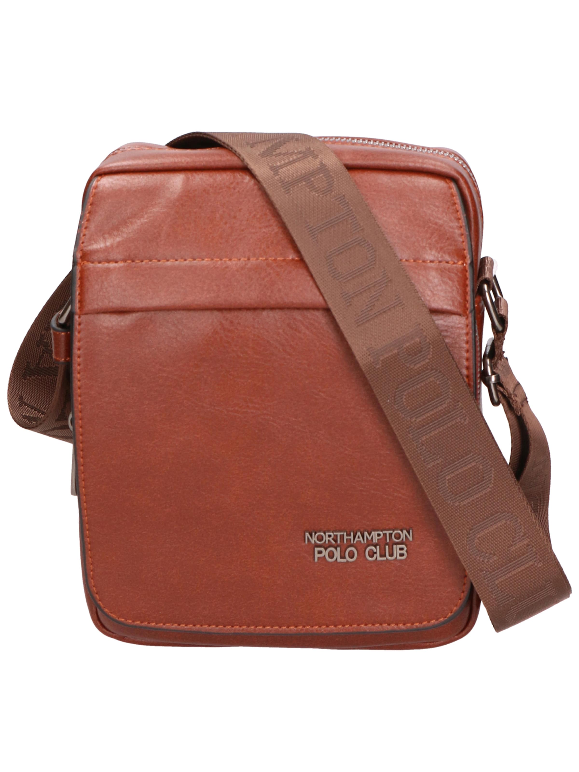 Sac à bandoulière Northampton Polo Club en marron : devant
