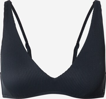 ROXY - Triángulo Top de bikini en negro: frente