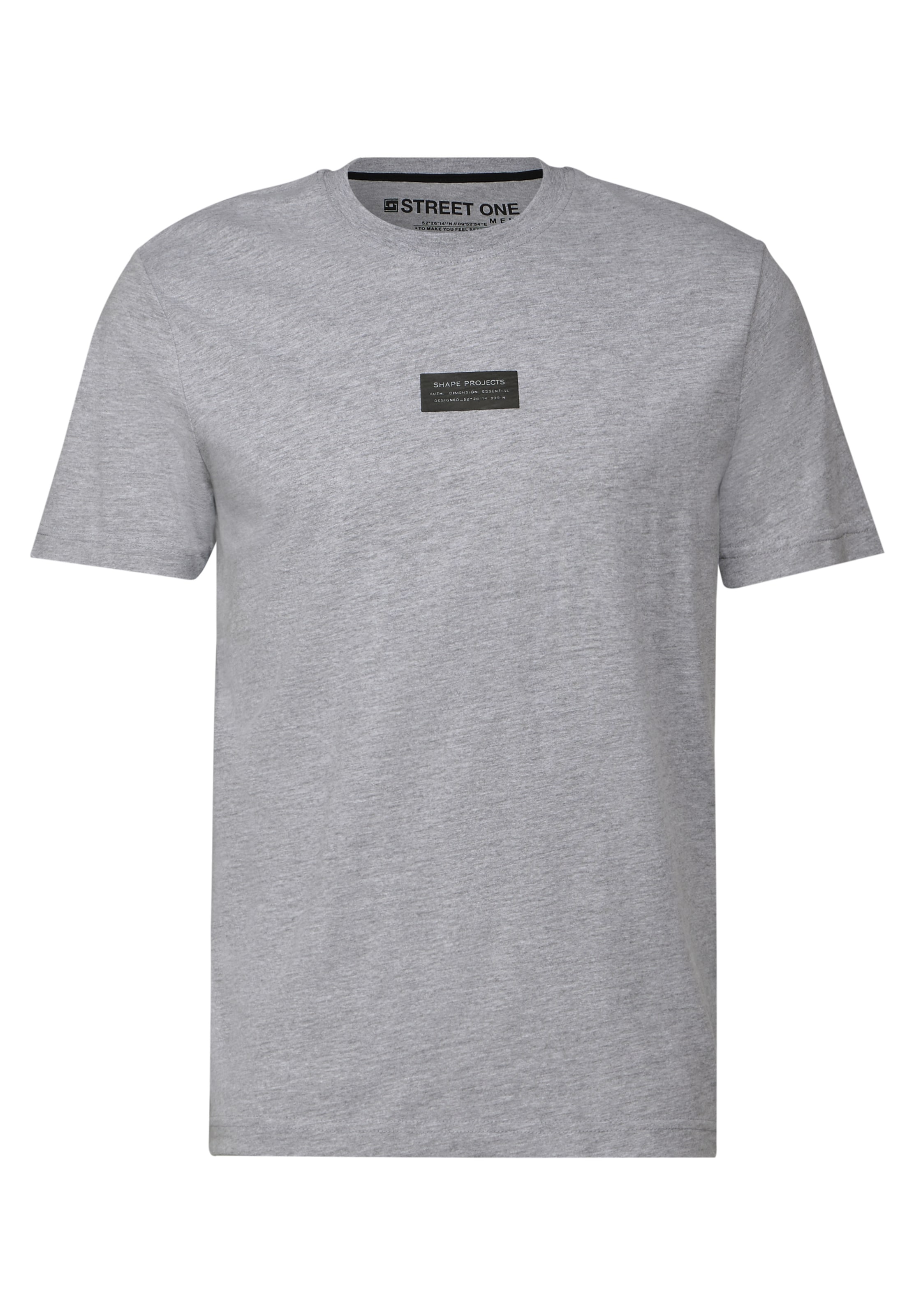 Street One MEN Shirt in Grey: front