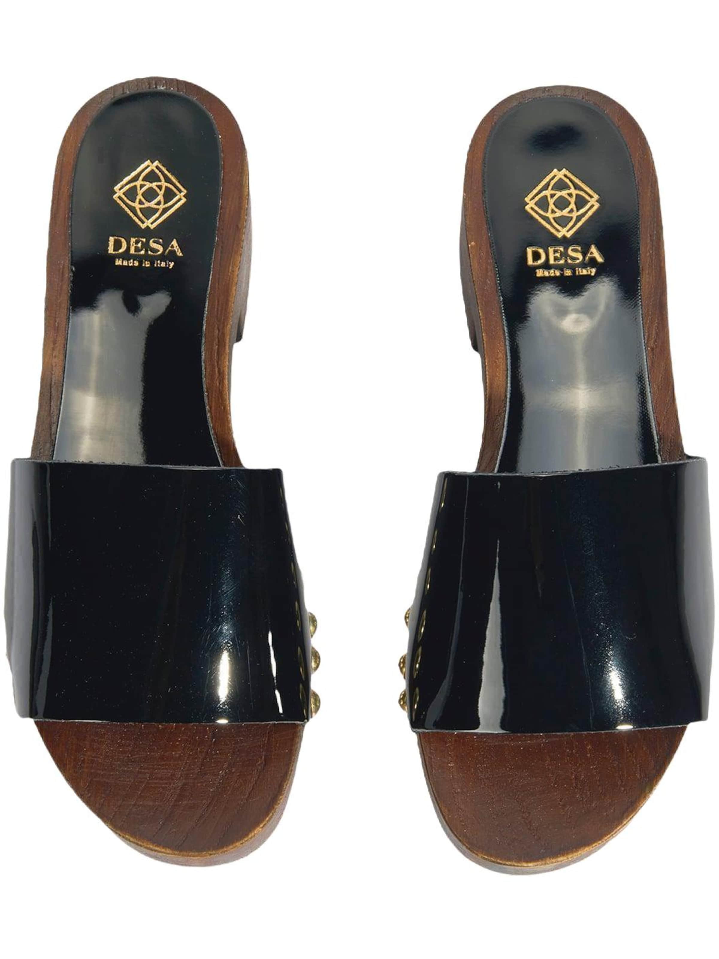 Desa - Zapatillas de casa 'Hausschuhe' en negro