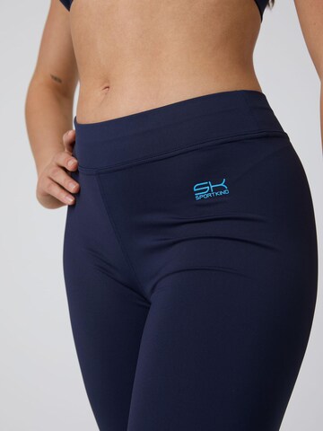SPORTKIND Skinny Leggings '3/4 Leggings'‌‌‌‌‌ in Blau