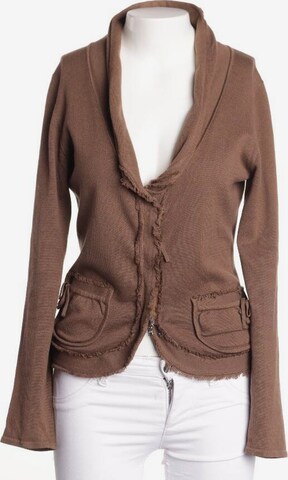 Allude Sweater & Cardigan in M in Brown: front