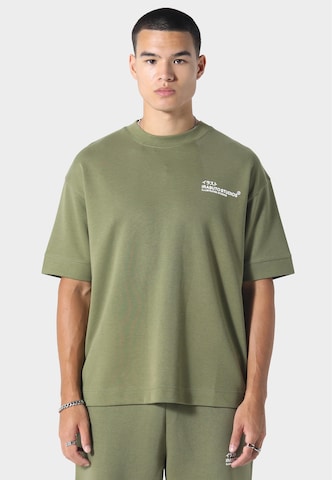 Irasuto Studios Tričko 'Koi' – zelená: přední strana