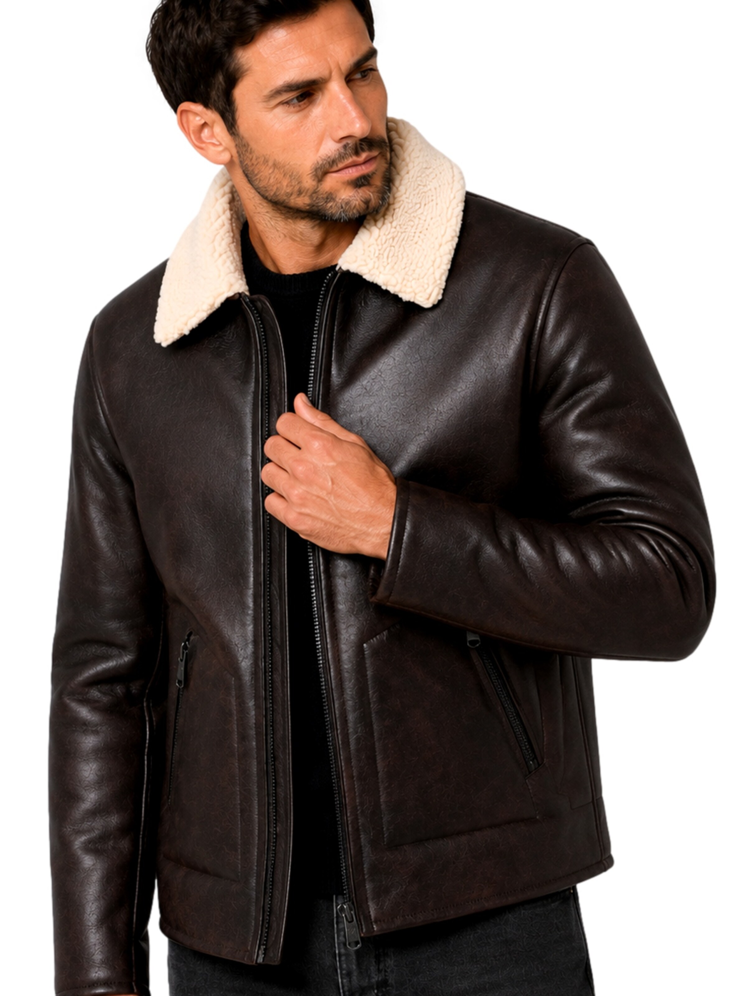Giacca invernale 'ONSRIKER' di Only & Sons in marrone