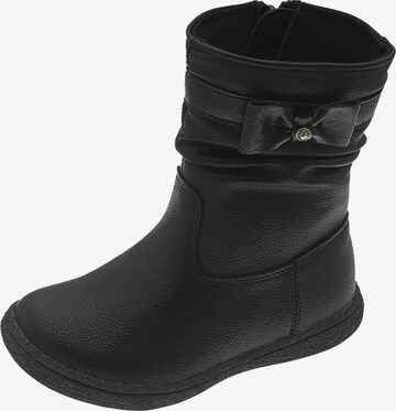 Bottes 'Certa' CHICCO en noir : devant