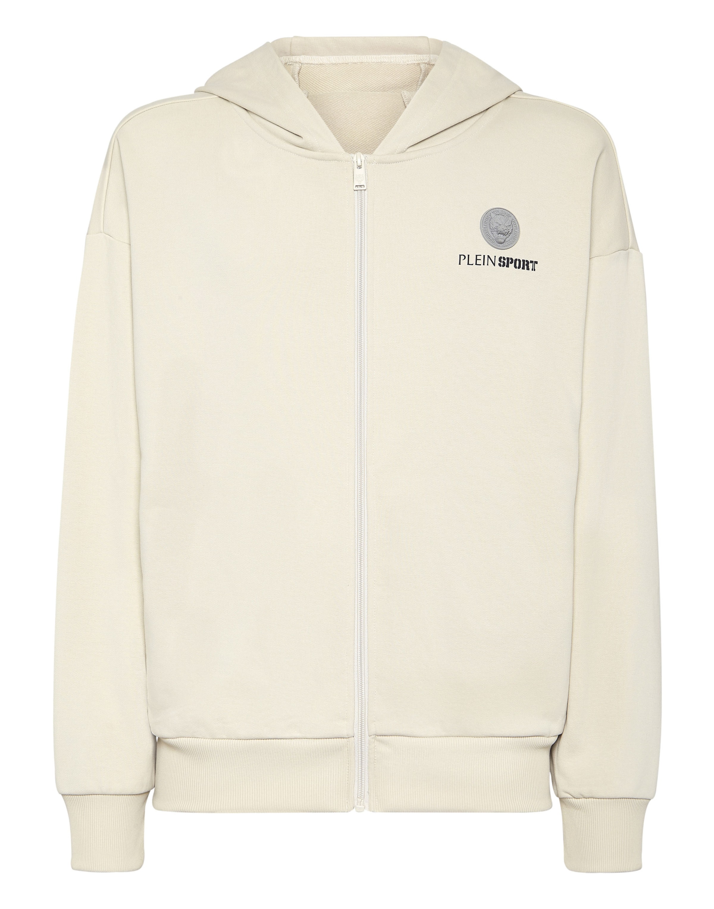 Plein Sport Veste de survêtement 'Scratch' en greige, Vue avec produit