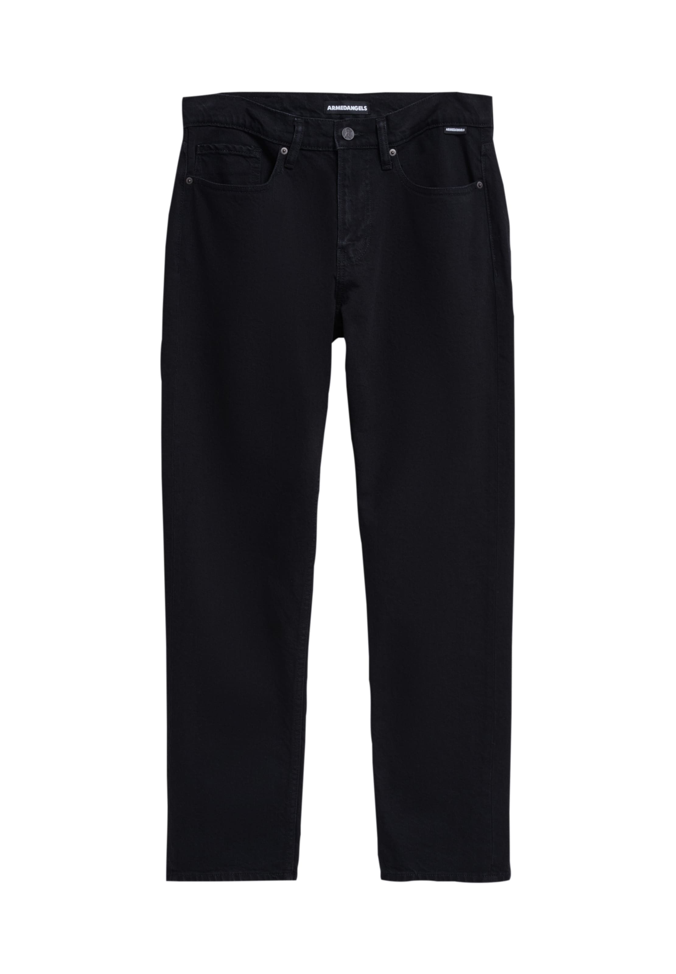 ARMEDANGELS Regular Jeans in Black: front
