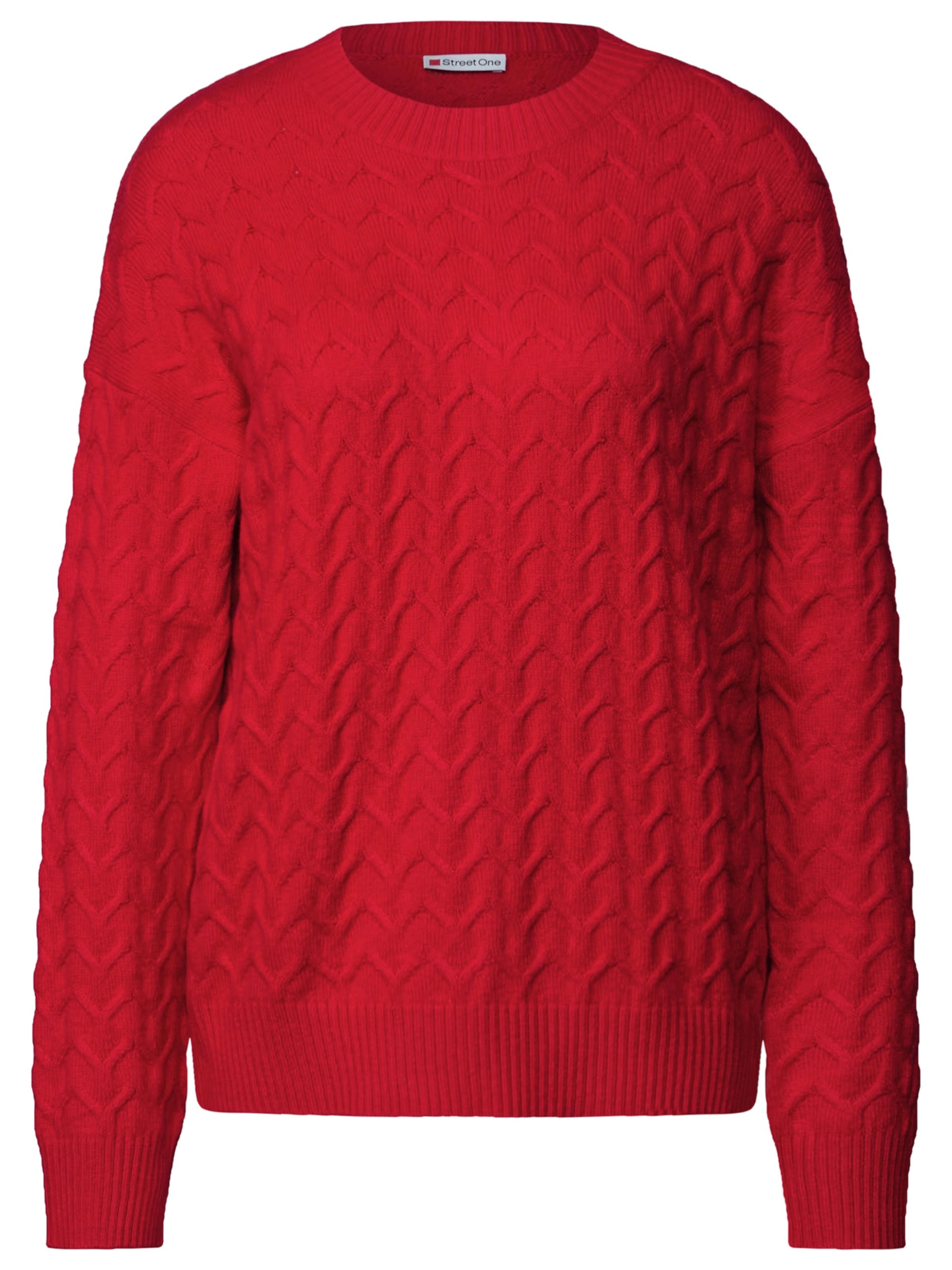 STREET ONE Sweater in Red: front
