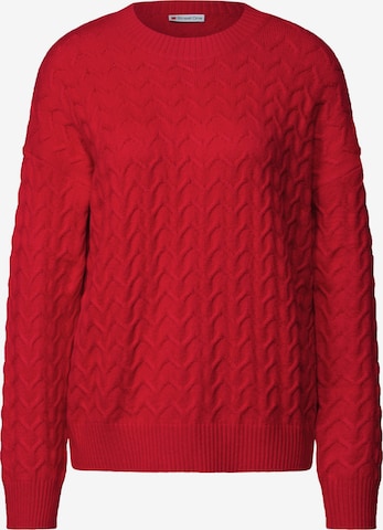 Pull-over STREET ONE en rouge : devant