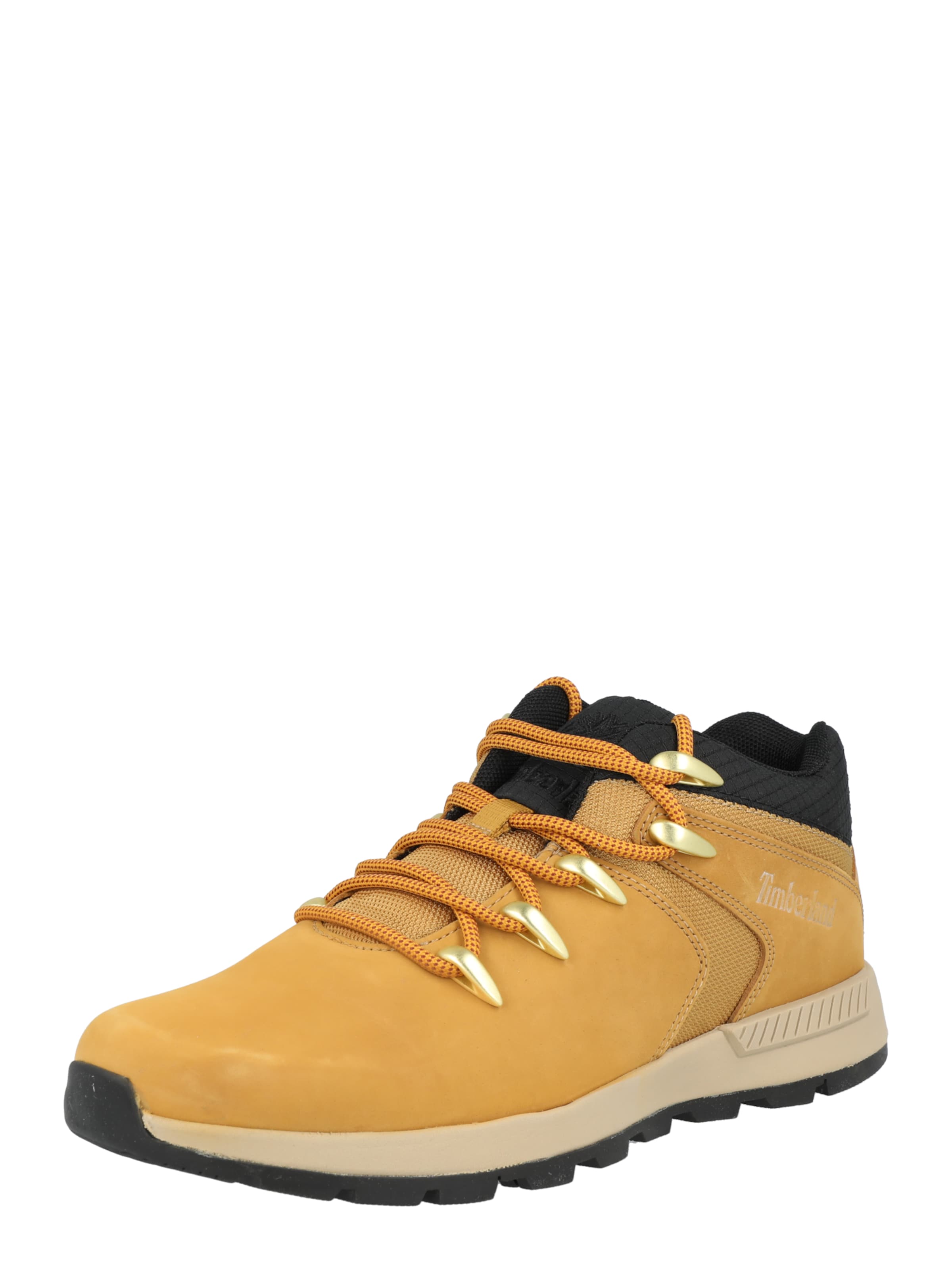 TIMBERLAND - Botas com atacadores em castanho: frente