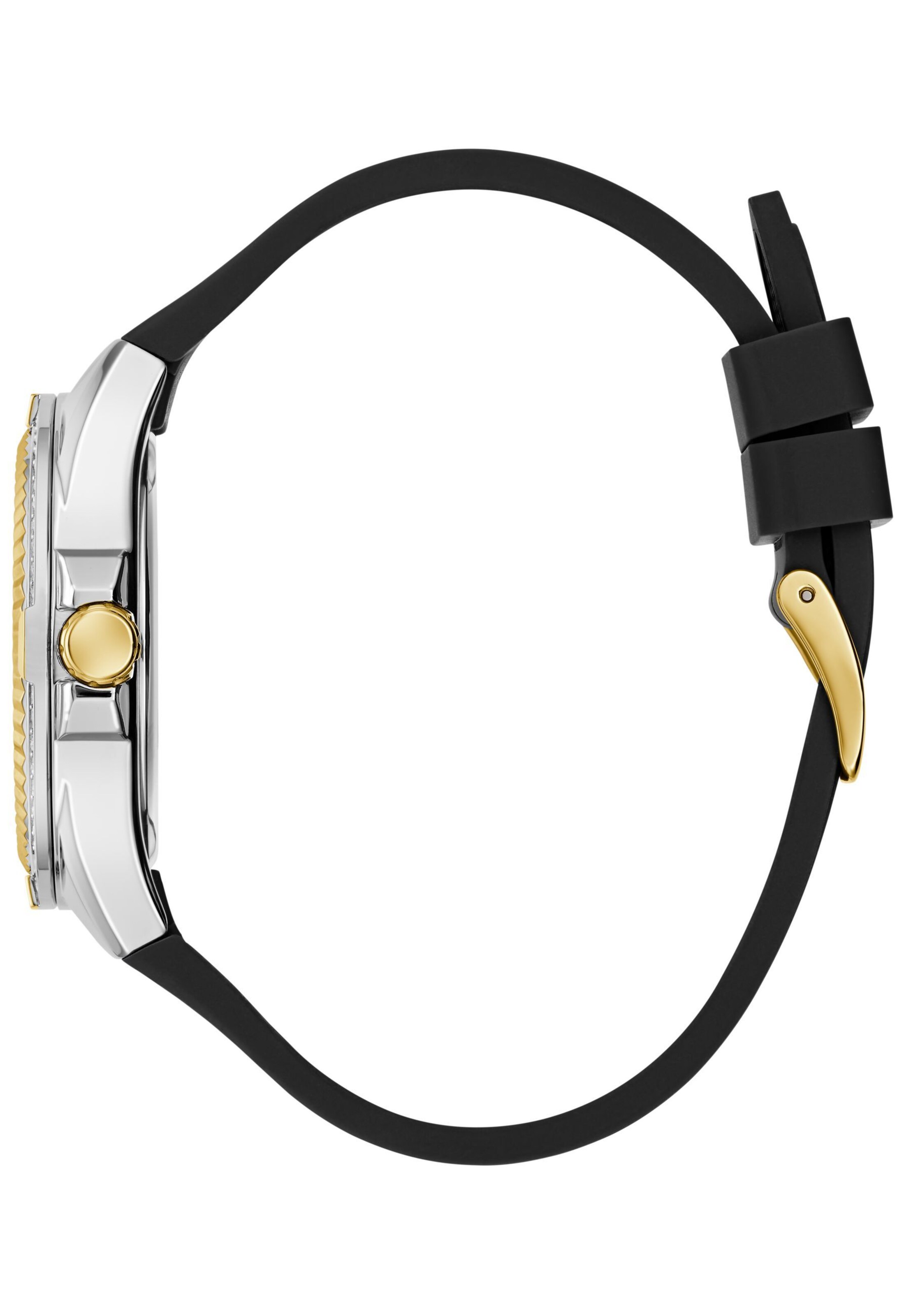 Orologio analogico 'SAVVY' di GUESS in nero