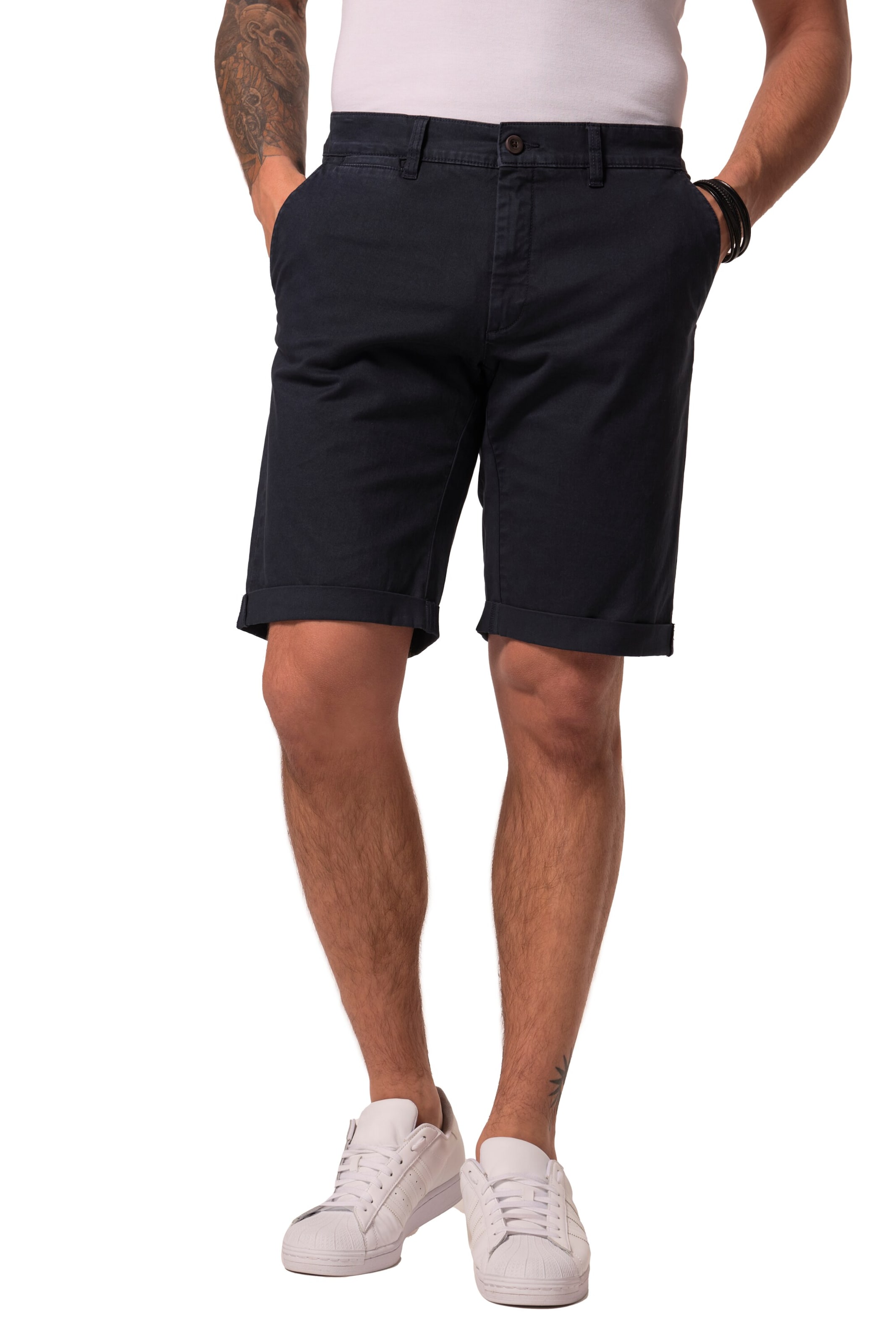 JP1880 Regular Pants 'Bermuda' in Blue: front