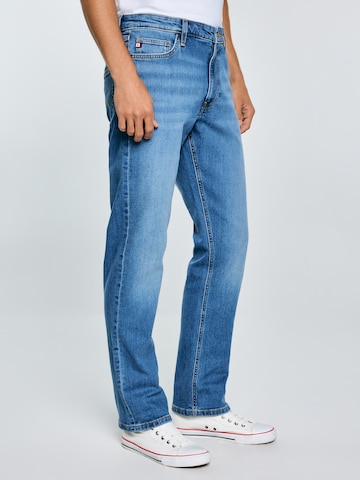 BIG STAR Regular Jeans in Blauw