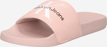 Calvin Klein Jeans Pantolette in Pink: predná strana