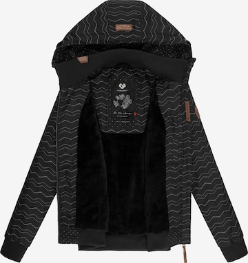 RagwearPrijelazna jakna 'Nuggie' - crna boja