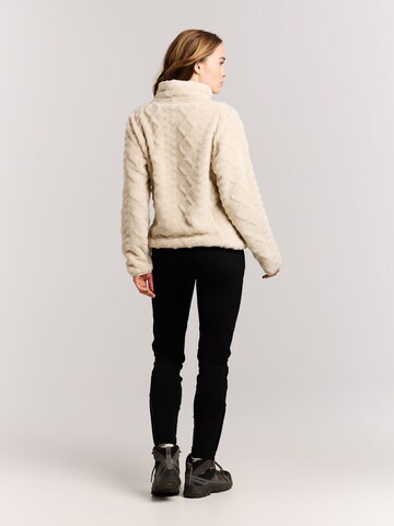 PROTEST Fleece jas 'PRTFinta' in Wit