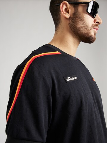 ELLESSE - Camisa funcionais 'Daymer' em preto