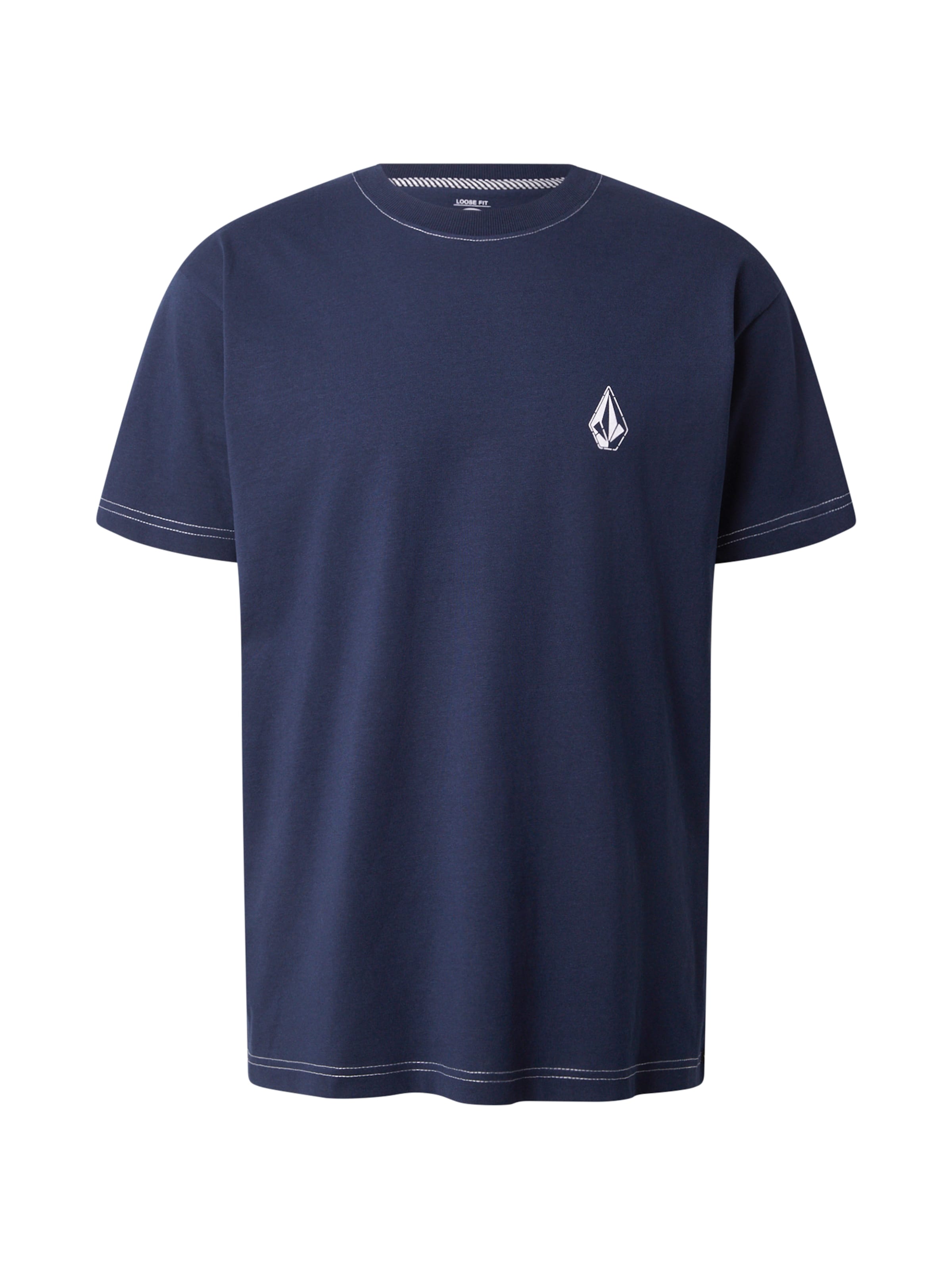 Volcom Μπλουζάκι 'SKIDDER' σε μπλε: μπροστά