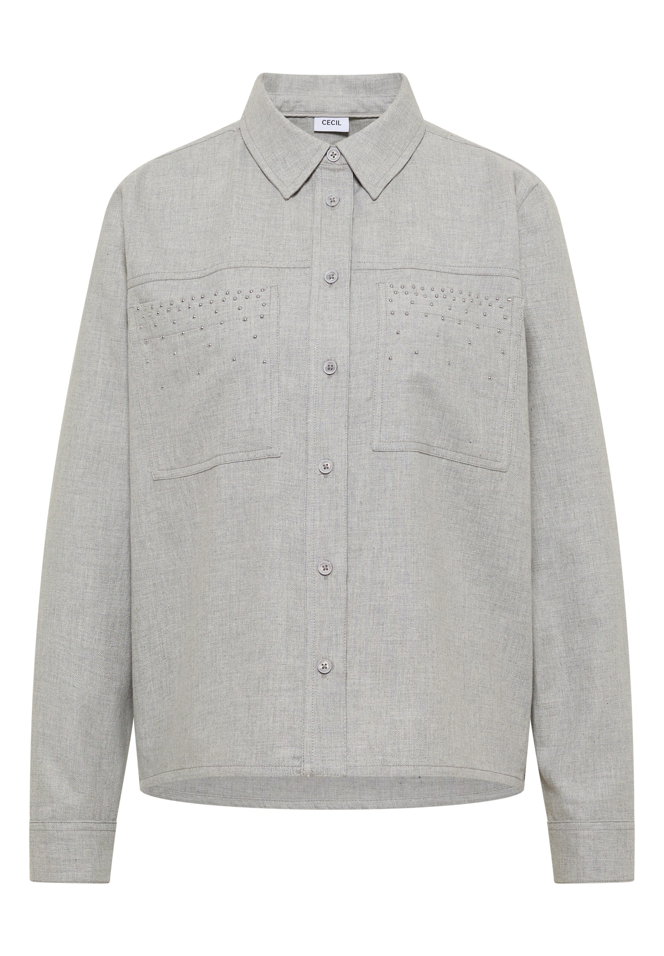 CECIL Bluse in Grau: Vorderseite