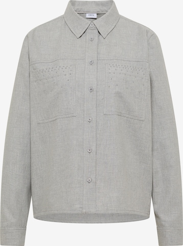 CECIL Bluse in Grau: Vorderseite