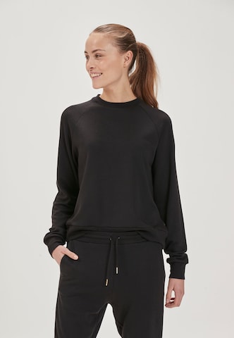 Athlecia Athletic Sweater 'NIARY' in Black: front