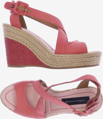 TOMMY HILFIGER Sandals & High-Heeled Sandals in 36 in Pink: front