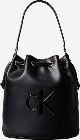 Calvin Klein Beuteltasche in Schwarz: Vorderseite