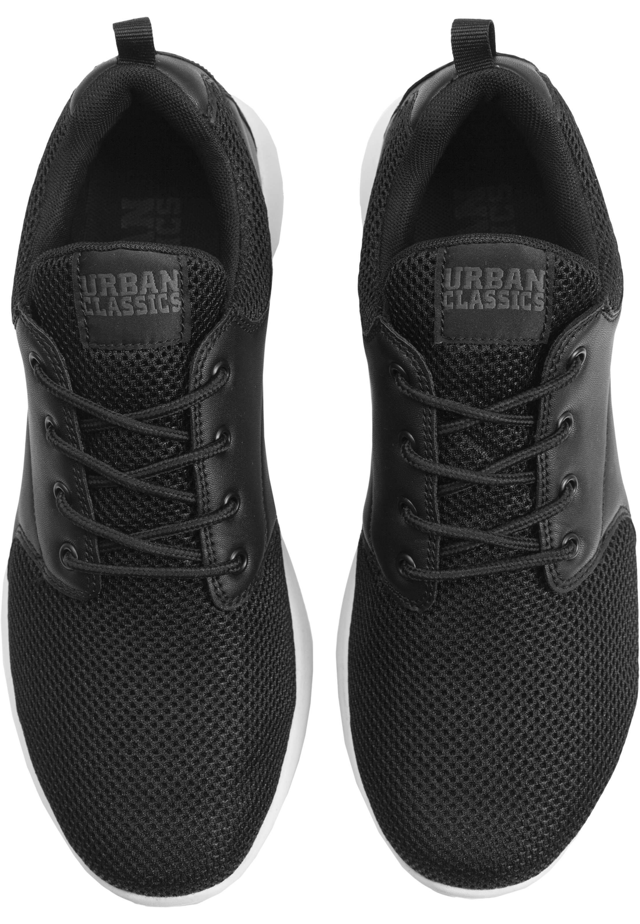 Urban Classics Sneaker 'Light Runner' in Schwarz